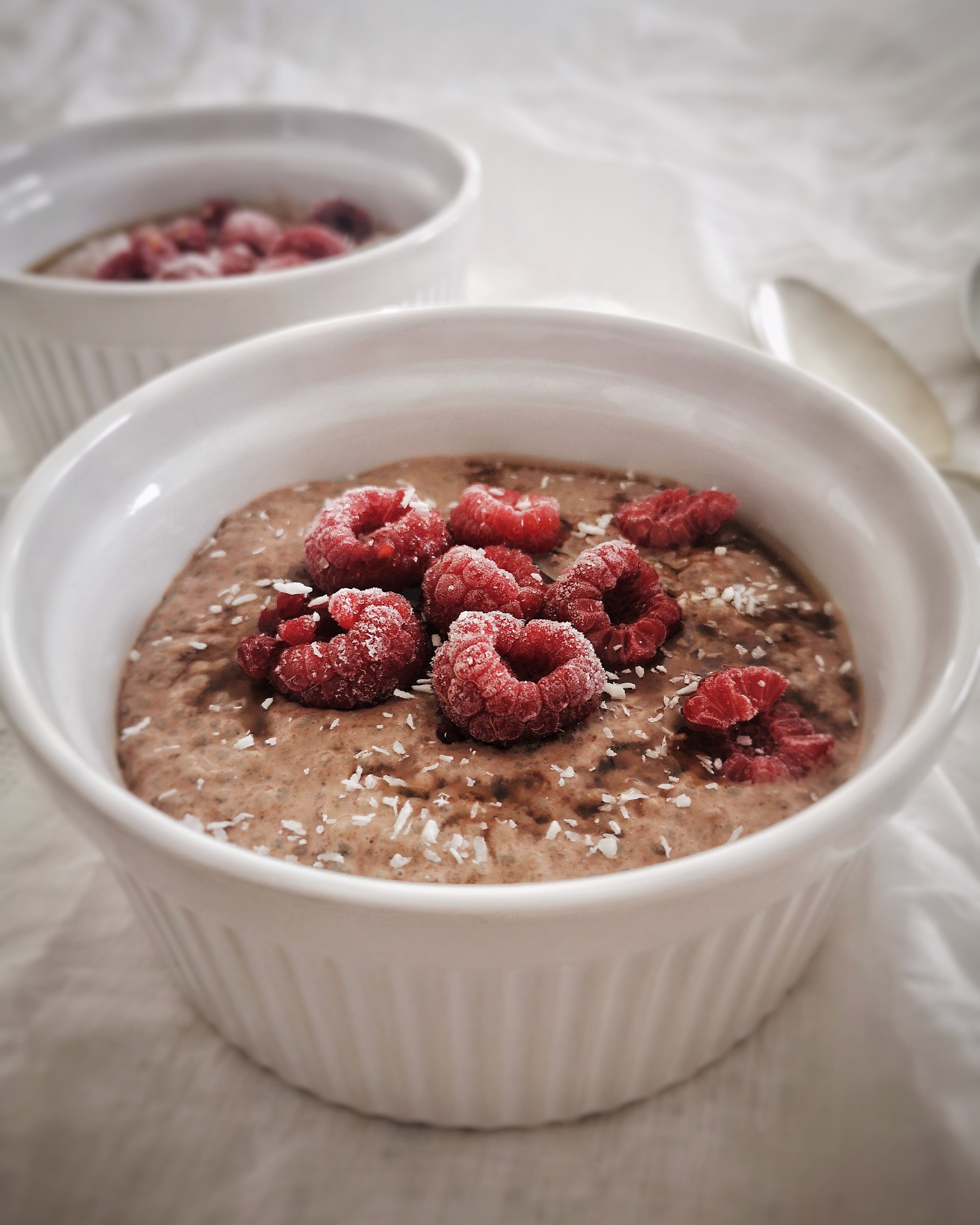Chocolate Coconut Chia Pudding