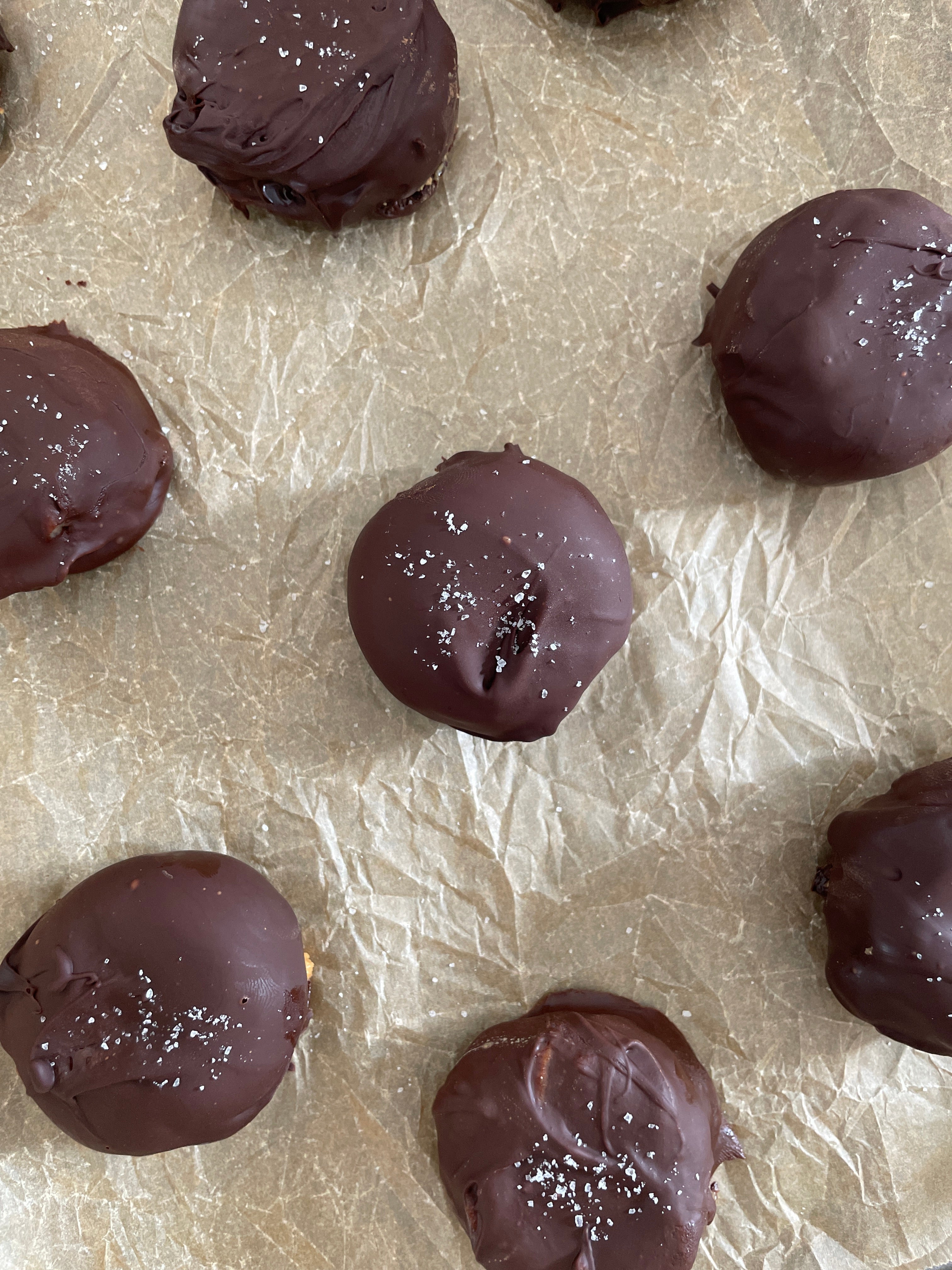 Tahini Snickers Bites