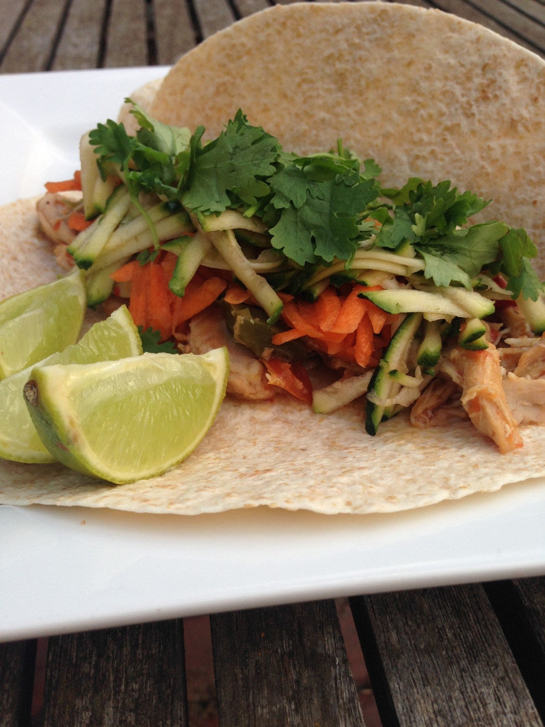 Slow Cooked Mexican Chook Tacos
