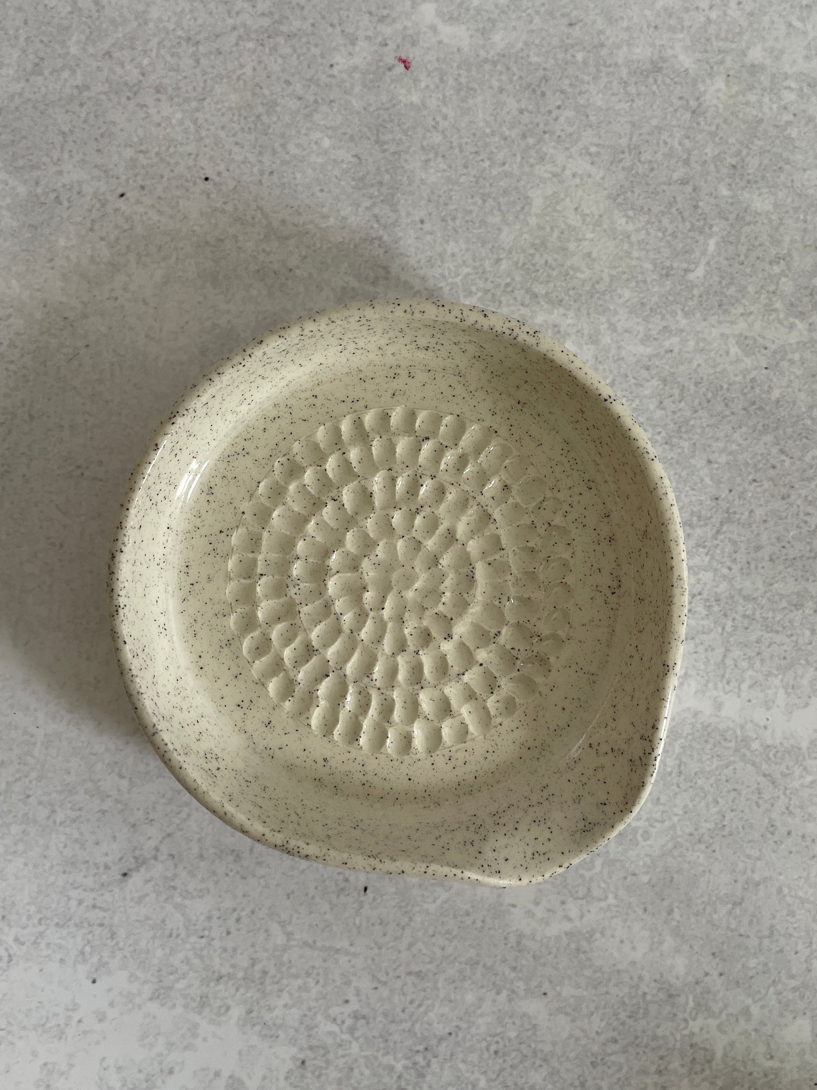 Garlic Grater | White Speckle (Second)