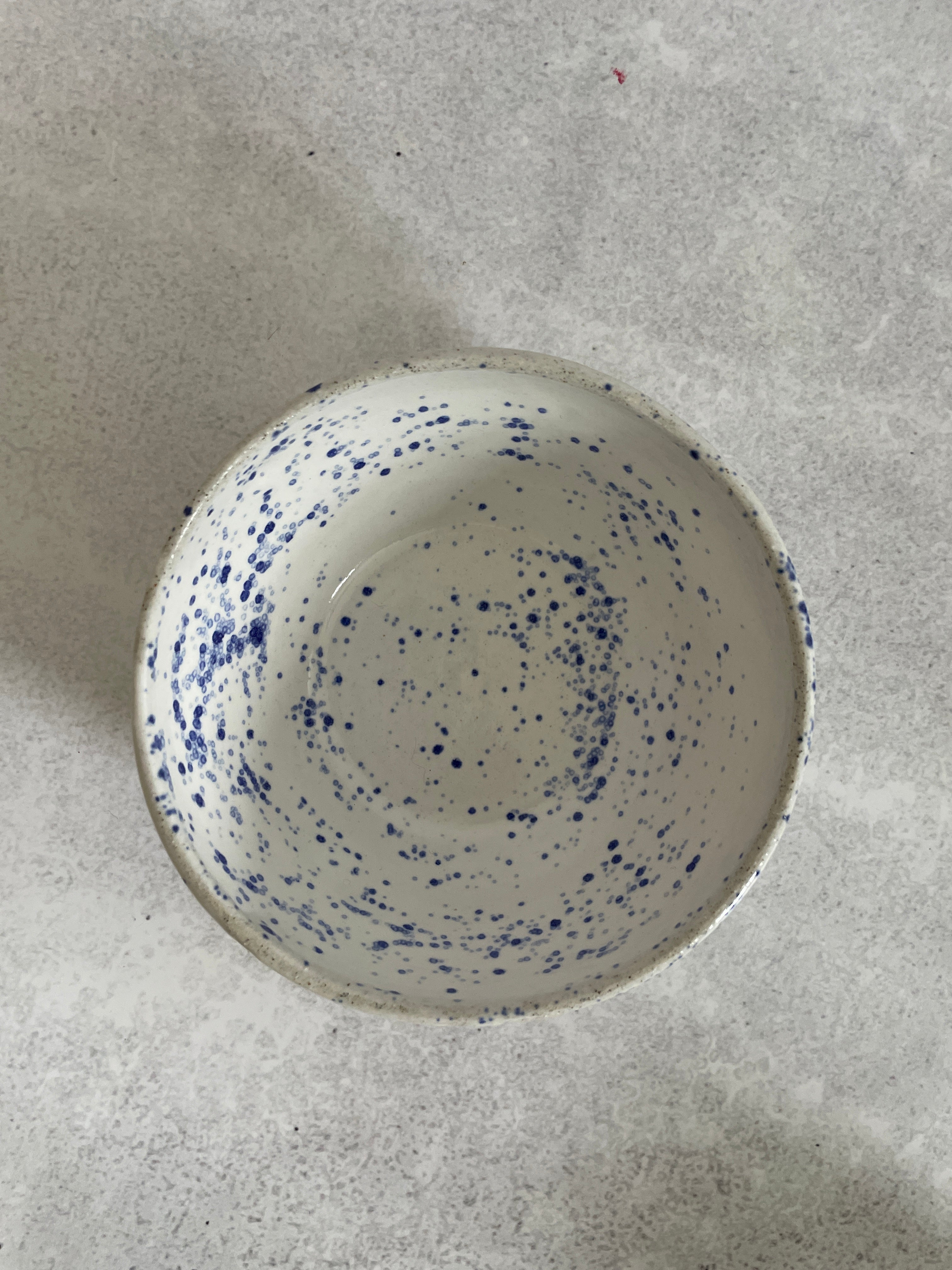 Snack Bowl 1 | Blue Speckle
