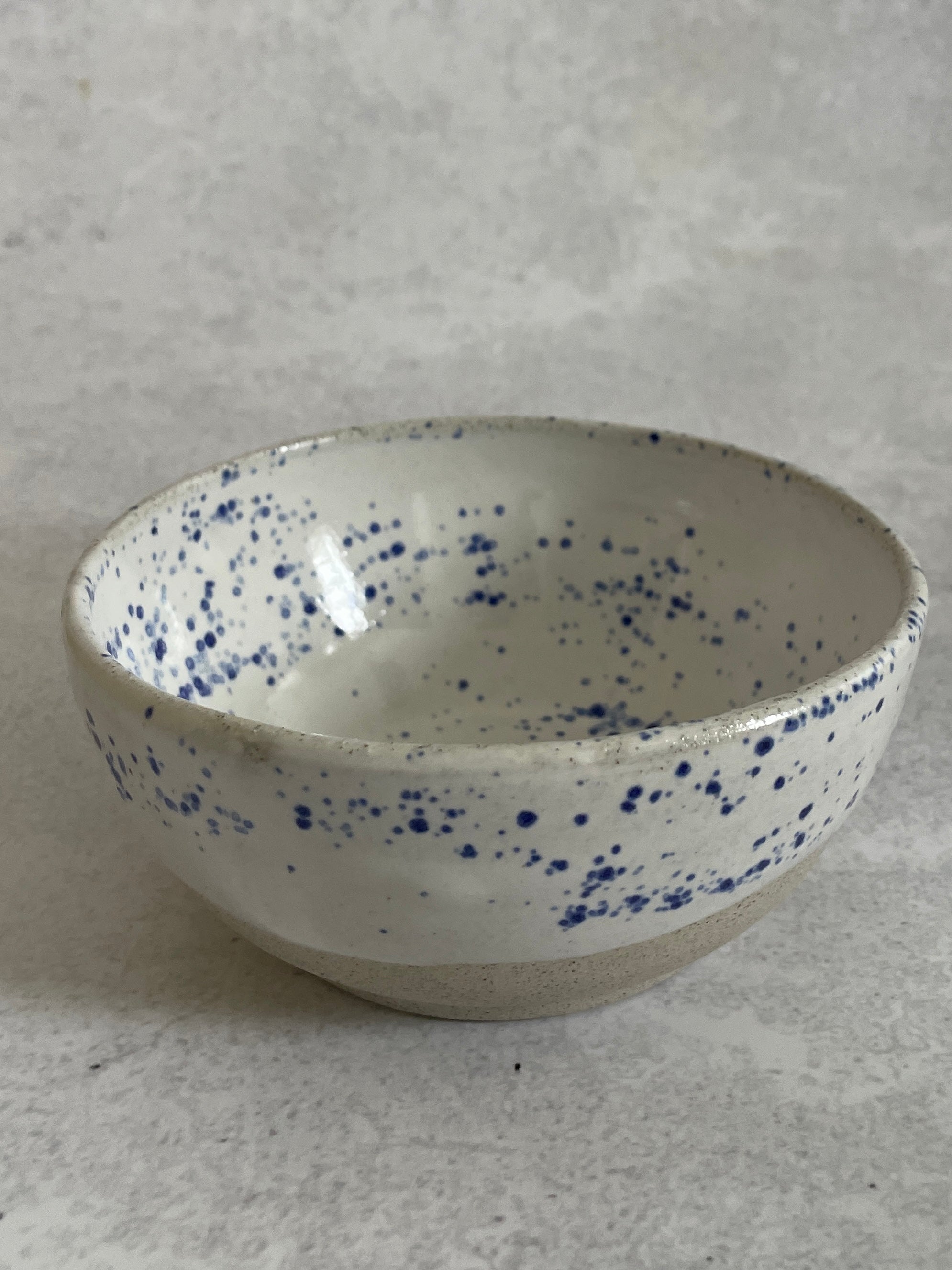 Snack Bowl 1 | Blue Speckle