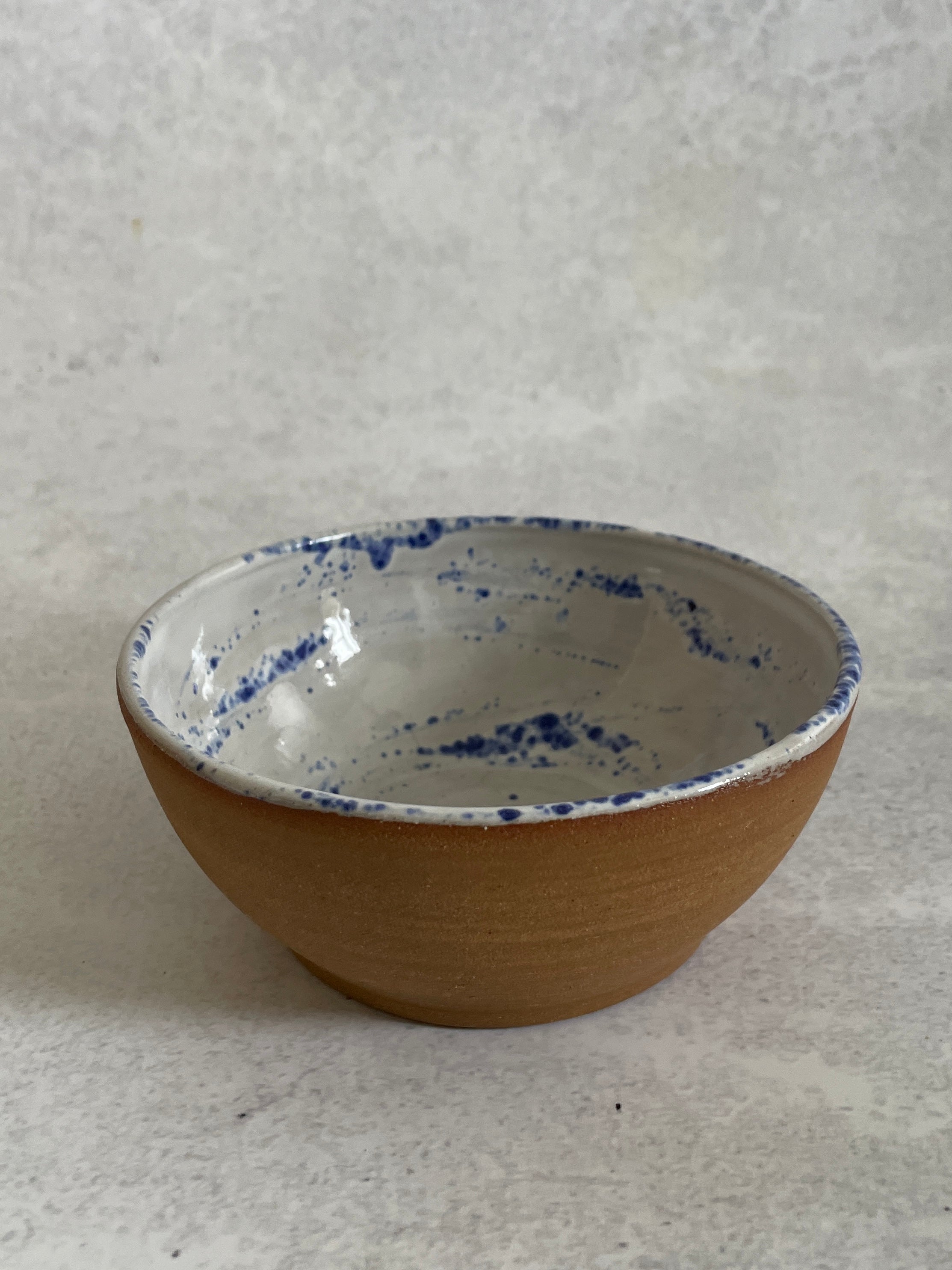 Snack Bowl 2 | Blue Speckle