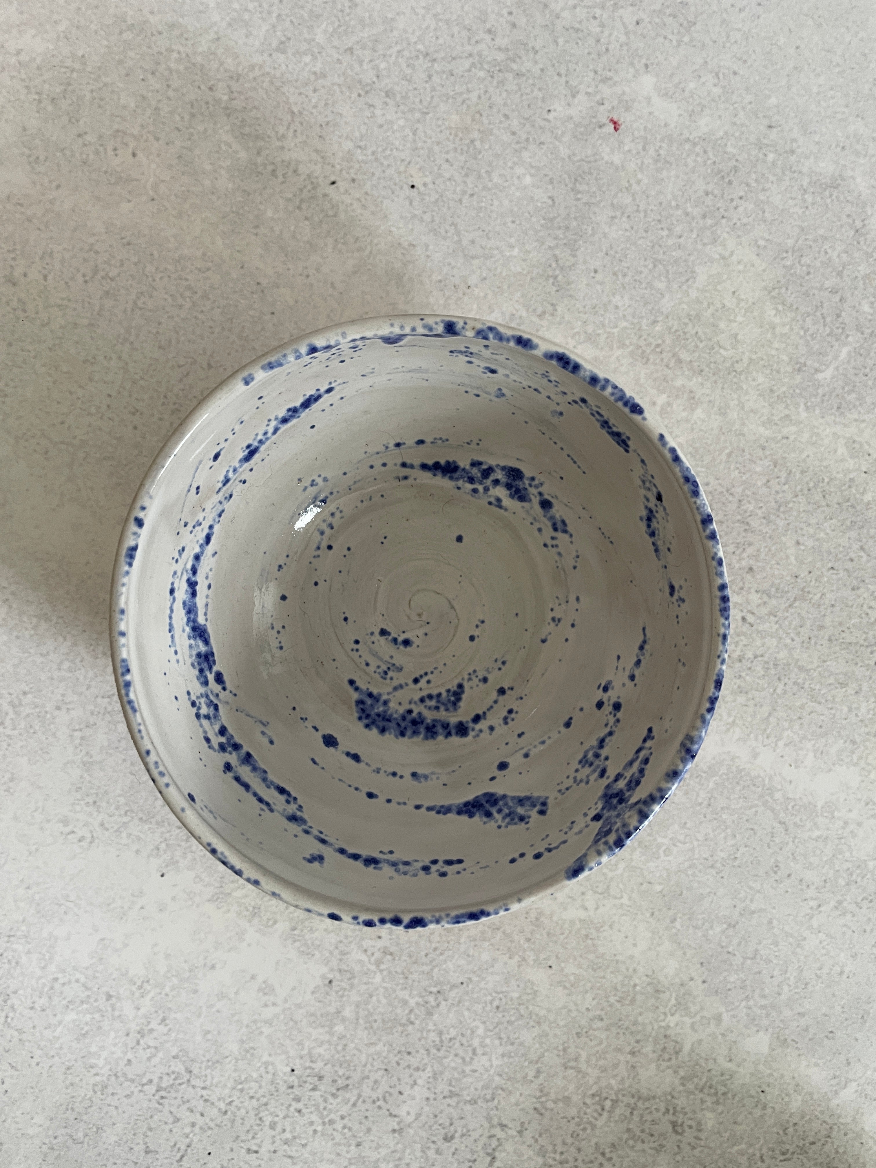 Snack Bowl 2 | Blue Speckle