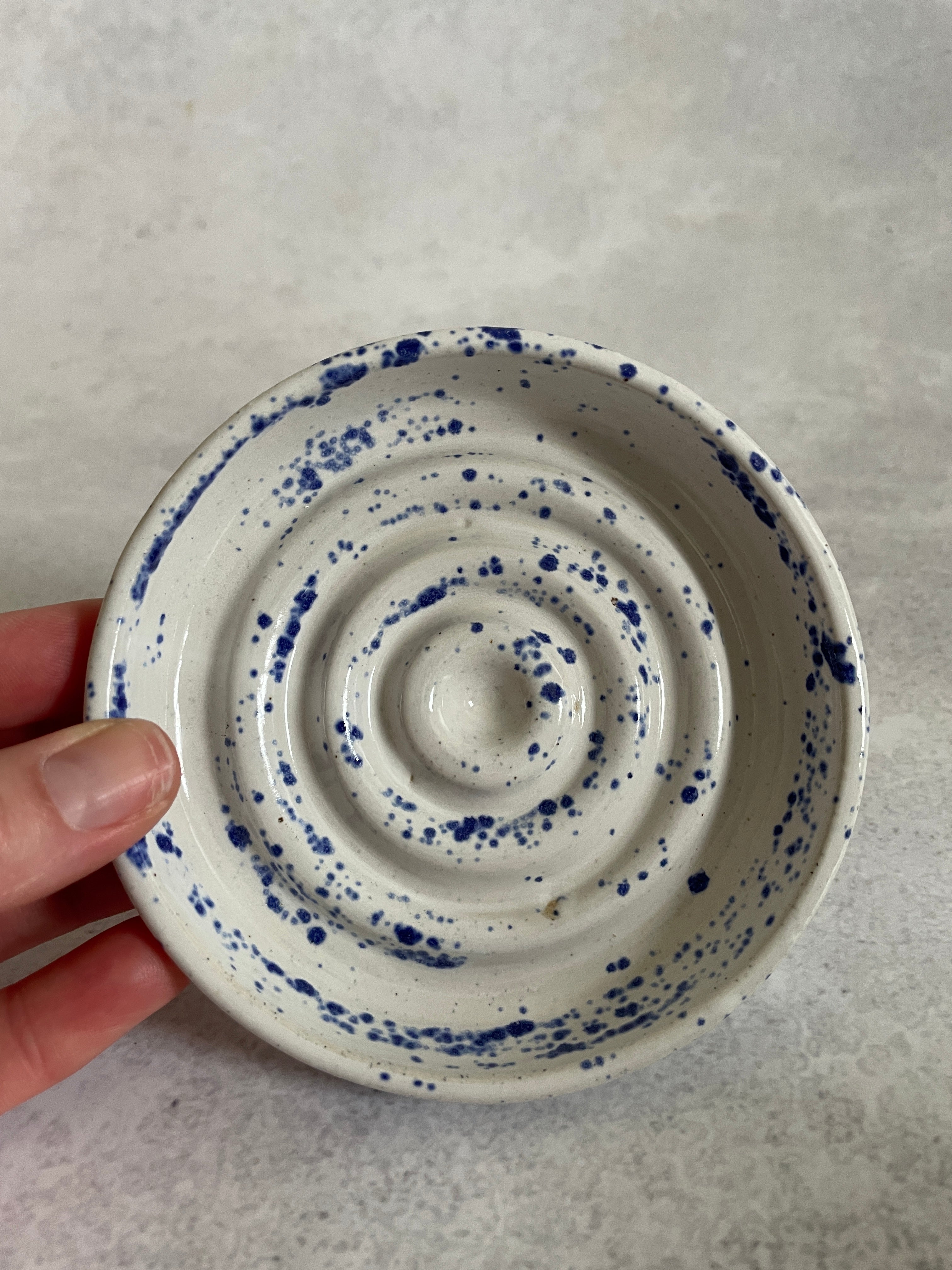 Soap Dish | Blue Speckle